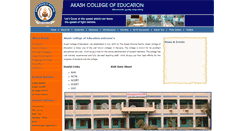 Desktop Screenshot of akashcoe.com